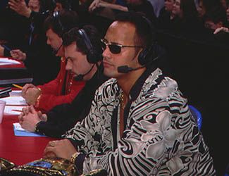 The Great One telling the jabronis what's up.